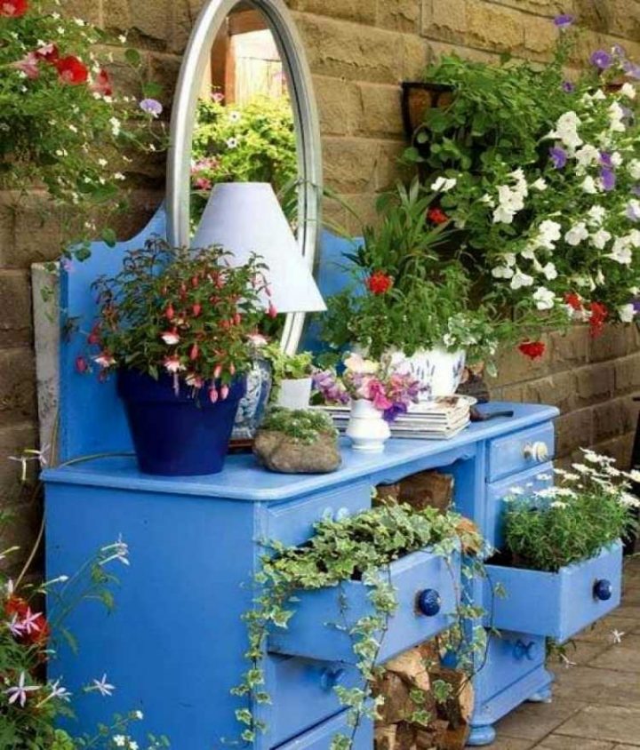 Déco Jardin Diy: Idées Originales Et Faciles Avec Objet De destiné Idee Deco Jardin