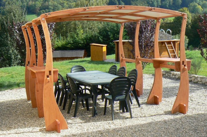 Deco Tonnelle Jardin intérieur Tonnelle De Jardin En Bois