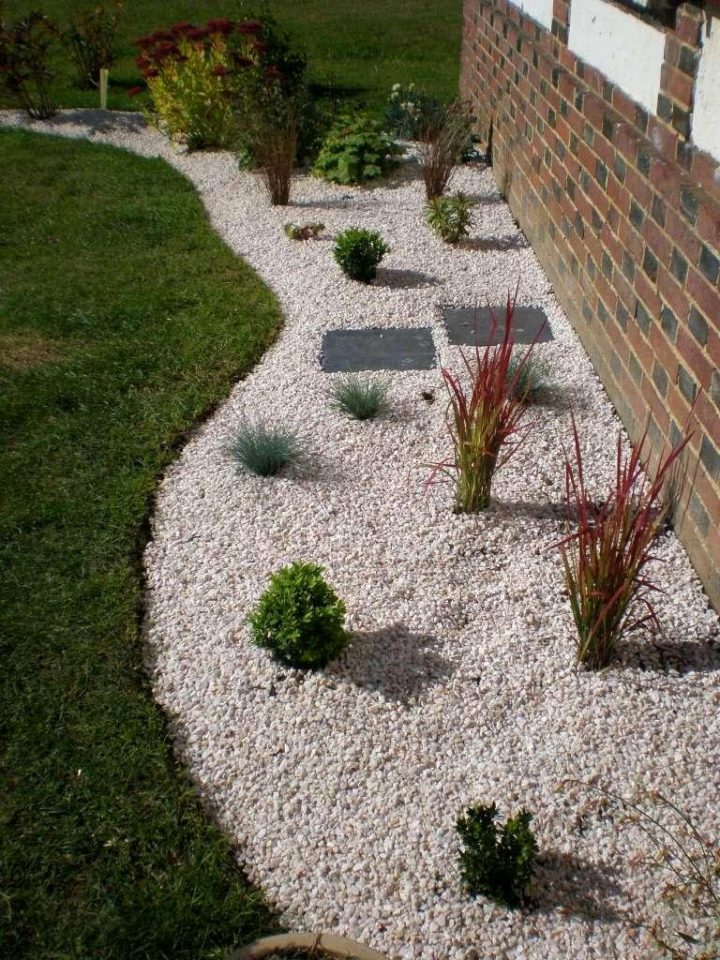 Decoration De Parterre Avec Galets Unique Decoration encequiconcerne Decoration Parterre Cailloux