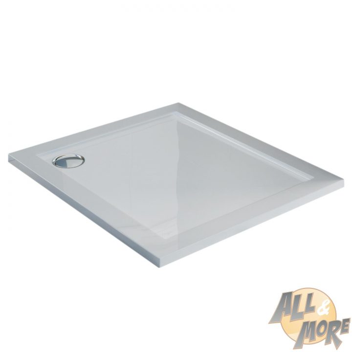 Détails Sur Receveur Plateau Bac Douche 70X70 Cm Blanc Acrylique Carre  Angle Angulaire dedans Bac Douche 70X70