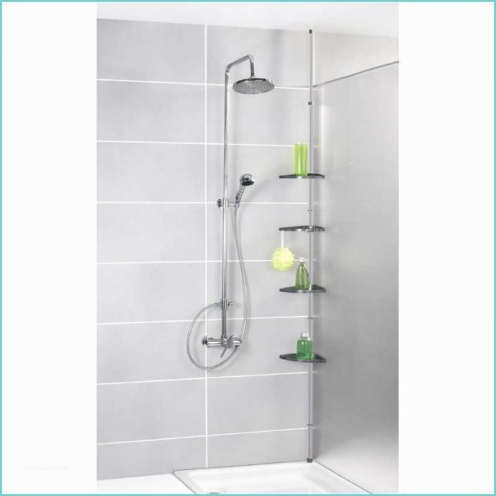 Douche Italienne Avec Etagere Etagère D Angle De Douche destiné Étagère De Douche D'Angle