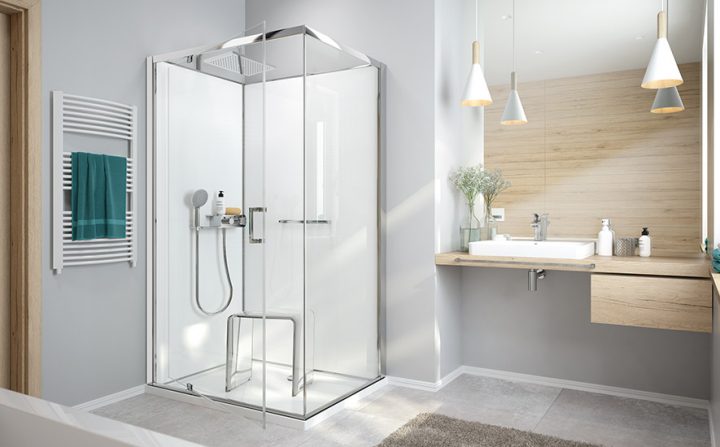 Douche : Receveur, Paroi, Cabine Et Douche Italienne dedans Cabine Douche Integrale 80X100