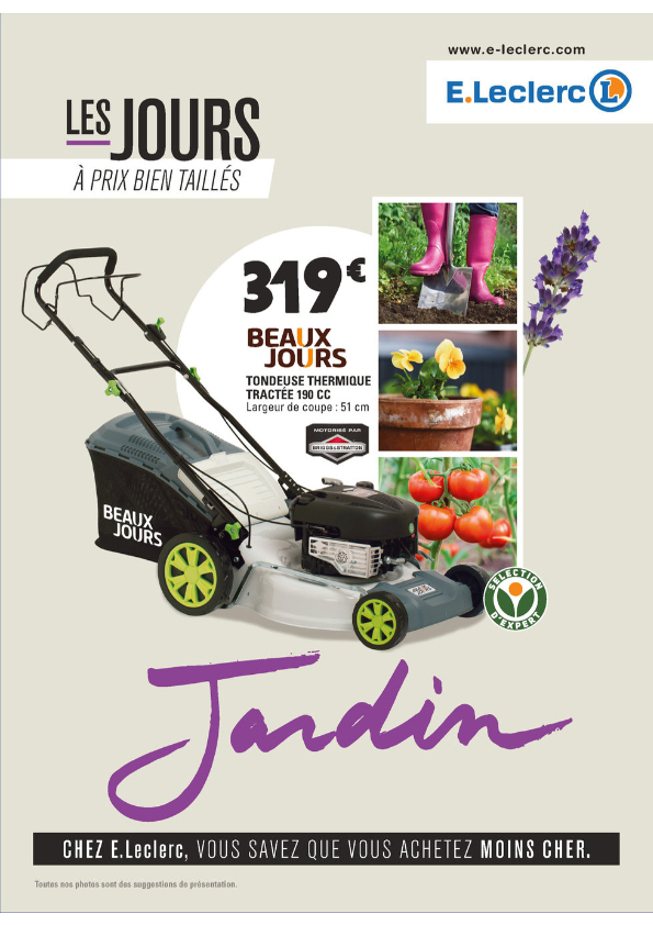 E.leclerc – A Prix Bien Taillés | Cataloguespromo tout Leclerc Jardin Catalogue