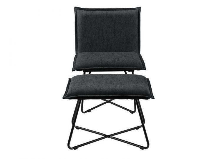 [En.casa]® Fauteuil Avec Porte-Pieds – Housse De destiné Housse Fauteuil Relax Conforama