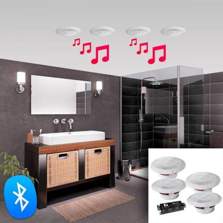 Enceinte Encastrable Plafond concernant Enceinte Bluetooth Encastrable Salle De Bain