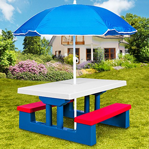 Ensemble De Jardin Pour Enfants Table Et Bancs Avec dedans Salon De Jardin Pour Balcon