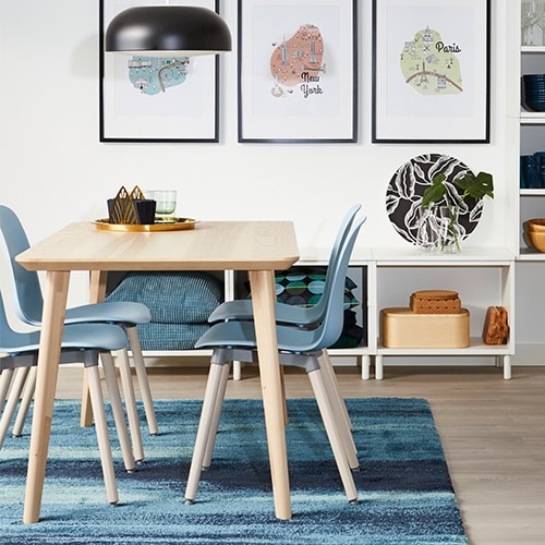 Ensemble Tables Et Chaises Pas Cher | Ikea tout Ikea Table A Manger