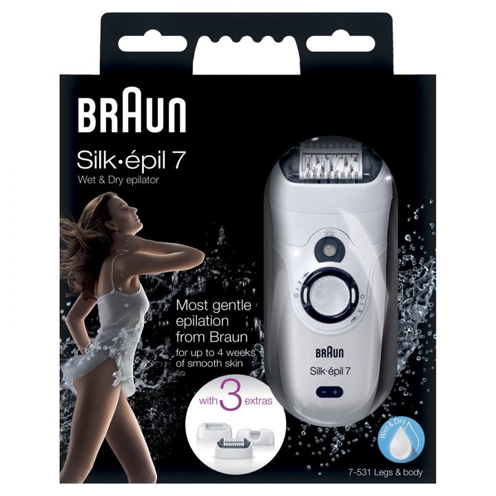 Epilateur Braun Silk-Epil 7-531 Wet & Dry : Test Et Avis destiné Epilateur Sous La Douche