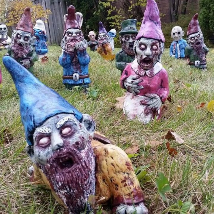 Este Jardín Zombi De Seguro Dará Qué Hablar En Tu intérieur Nain De Jardin Zombie