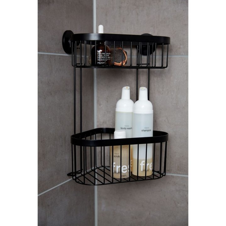 Etagère D'Angle Murale De Douche Indus Classic – L. 23 X H serapportantà Étagère De Douche Angle