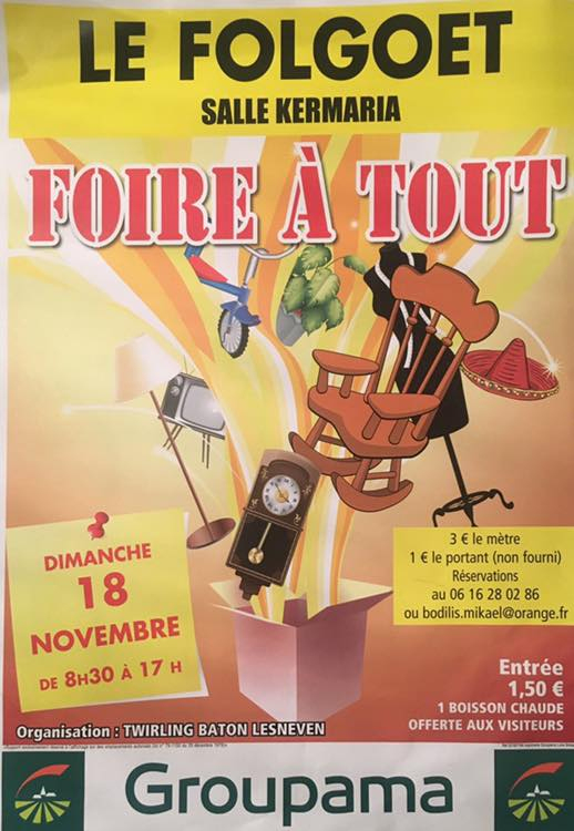 Foire A Tout Du 18/11/2018 destiné Foir A Tout