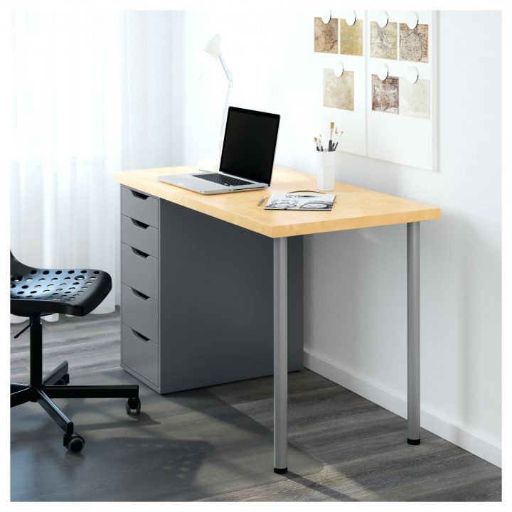 Furniture: Linnmon Corner Desk For Exciting Office dedans Bureau Gamer Ikea