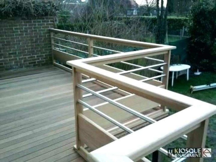 Garde Corps Terrasse Bois Pas Cher Balustrade Exterieure encequiconcerne Balustrade Bois Extérieur Pas Cher