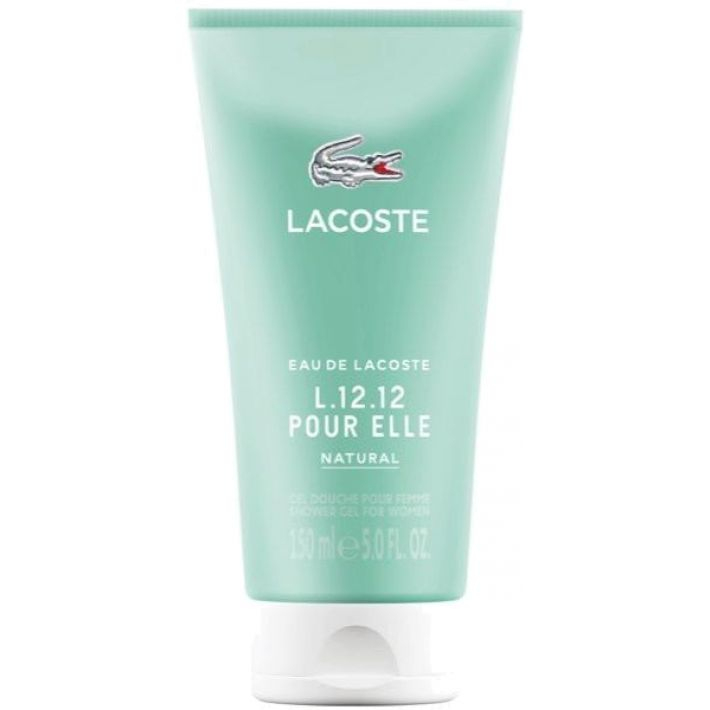 Gel Douche Eau De Lacoste L.12.12 Natural Lacoste dedans Gel Douche De Pluie