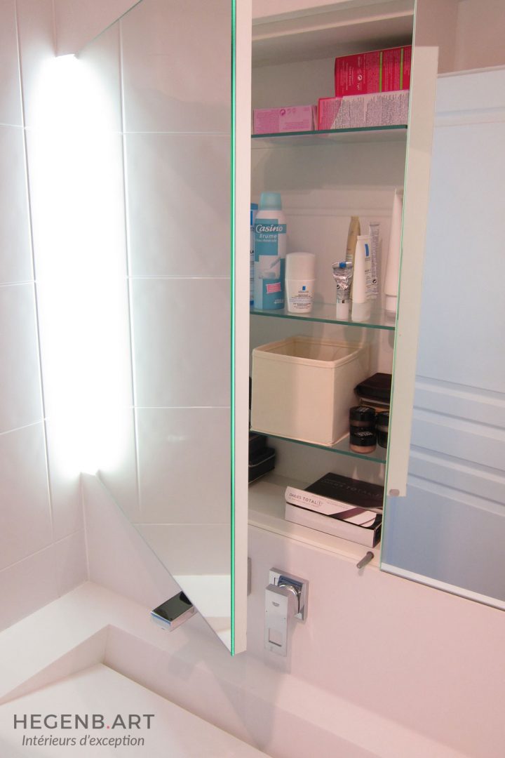 Hegenbart | Rangement De Salle De Bain Pratique Et Astucieux dedans Meuble Haut Salle De Bain Avec Miroir