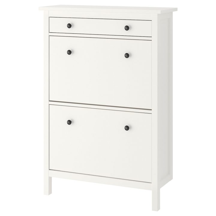 Hemnes Armoire À Chaussures 2 Casiers, Blanc, 89X127 Cm – Ikea tout Armoire De Jardin Ikea