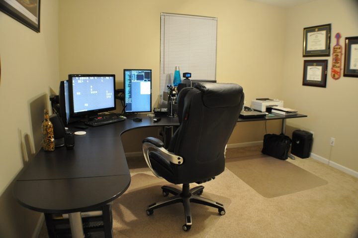 Home Office + Gaming Setup – Workstation Setups serapportantà Bureau Gaming Ikea