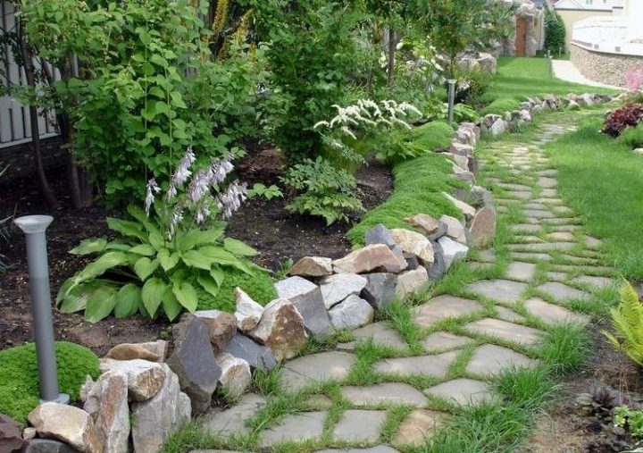 Jardin De Rocaille Et Déco En Pierre Naturelle En 40 Idées concernant Pierre Déco Jardin Castorama