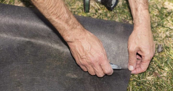 La Bâche Géotextile Pour Mon Jardin – Bricofamily destiné Geotextile Jardin