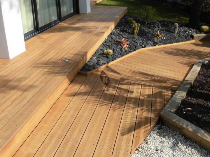 Lames De Terrasse En Bois Exotique Hévéa – Tekabois encequiconcerne Lame De Terrasse Bois Exotique Destockage