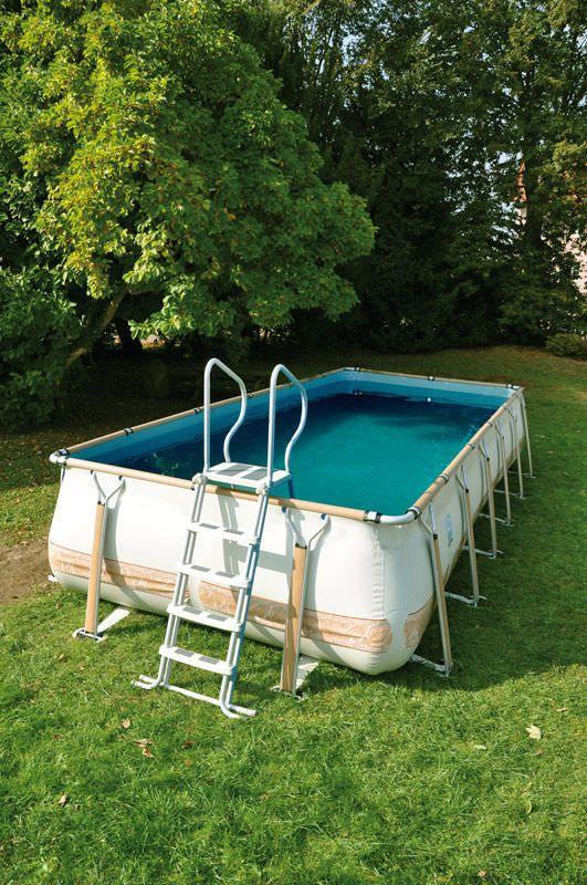 Les 12 Meilleures Images Du Tableau Piscine Tubulaire Sur tout Piscine Hors Sol Tubulaire Zodiac Kd Plus 8X4X1.32