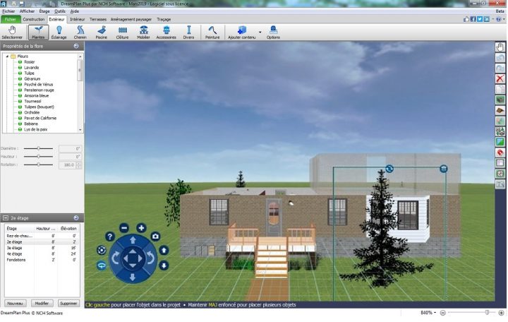 Logiciel Plan De Maison Gratuit Facile En 3D – Maison Et avec Logiciel Architecture Jardin 3D Gratuit