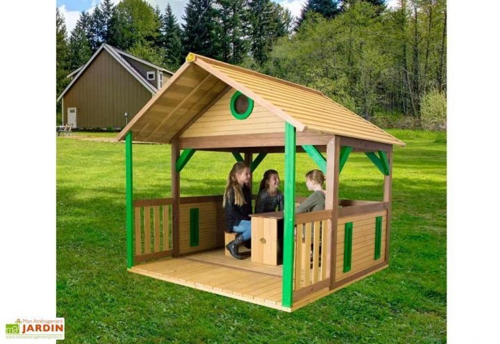 Maison Enfant Bois Cabane Zazou – Axi dedans Maison De Jardin Pour Enfant