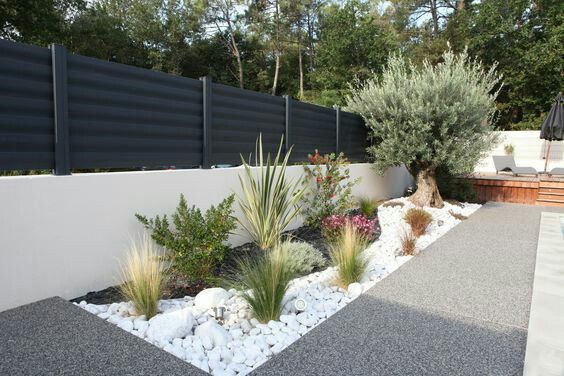 Massif Méditerranéen | Amenagement Jardin, Jardins, Jardin concernant Parterre Moderne