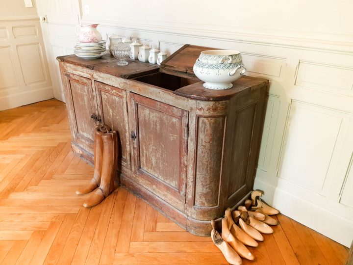 Meuble De Métier De Boulanger – Rozanne – Atelier De Curiosité encequiconcerne Meuble Boulanger