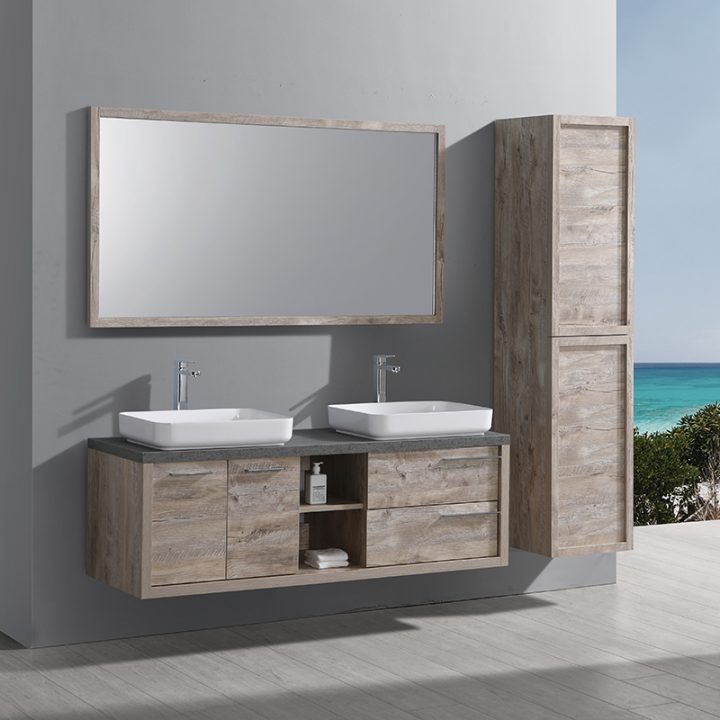 Meuble Salle De Bain Plaïa 150 Cm D'Inspiration Nordique avec Ixina Meuble Salle De Bain