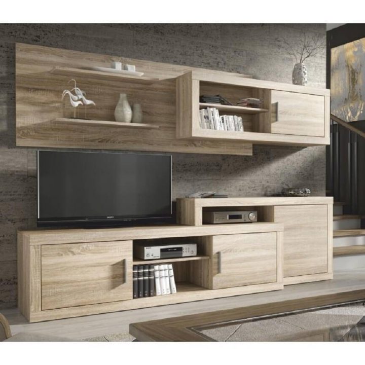 Meuble Tv Chaine Hifi – Davidreed.co pour Meuble Chaine Hifi