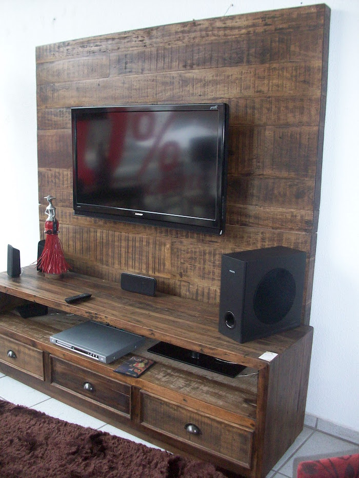 Meuble Tv Et Chaine Hifi 8 – Idées De Décoration serapportantà Meuble Chaine Hifi