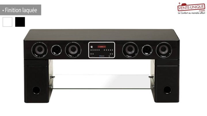 Meuble Tv Home Cinéma Intégré Watts Ii – Bluetooth avec Meuble Tv Home Cinema Intégré