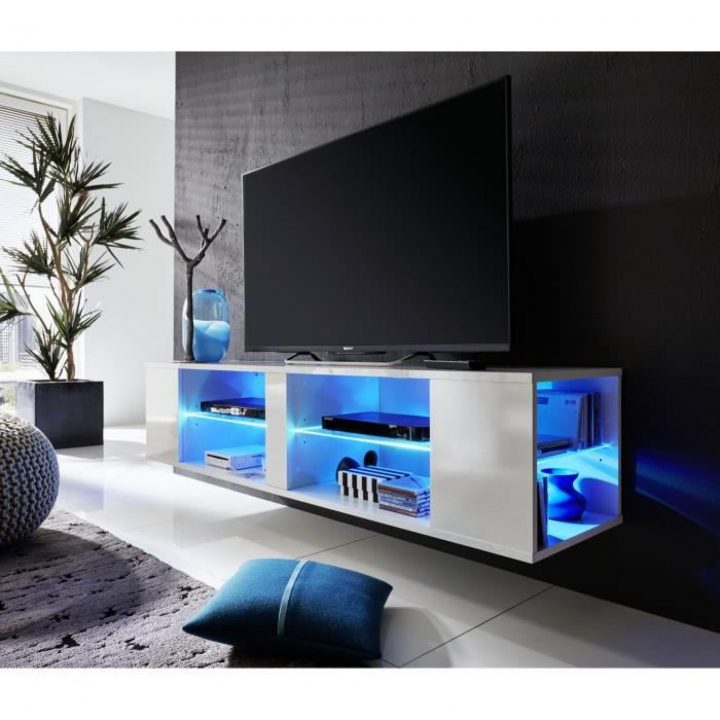 Meuble Tv Suspendu Led | Idées De Décoration Intérieure serapportantà Meuble Tv Suspendu But