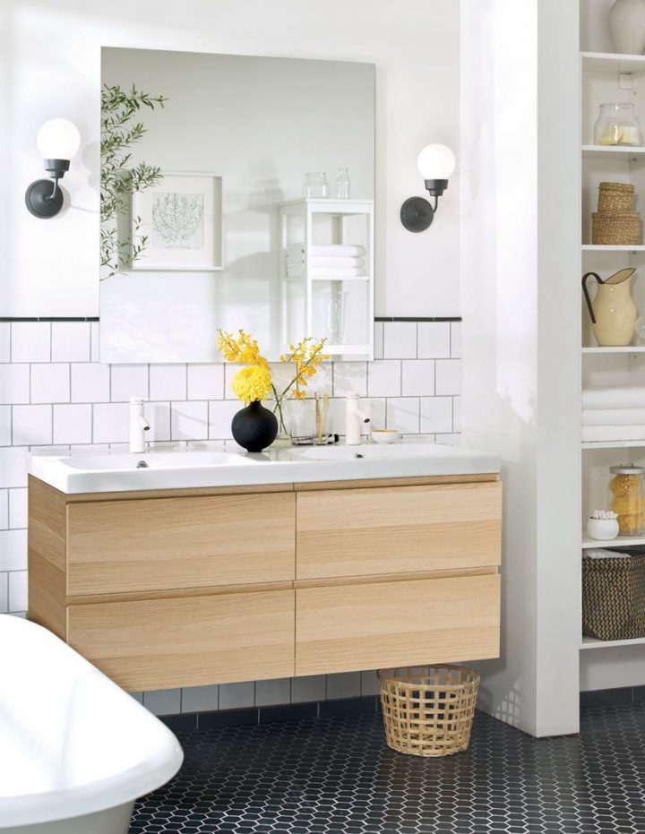 Meubles Et Accessoires | Meuble Salle De Bain Ikea, Déco tout Ikea Meuble Salle De Bain