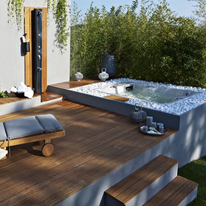 Mini-Piscines : 20 Modèles Maxi-Plaisir Pour Petits concernant Amenagement Spa Gonflable Jardin