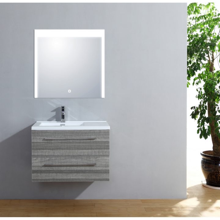 Miroir Éclairant À Led Premium 80 L77Xh60Cm dedans Miroir Éclairant Salle De Bain