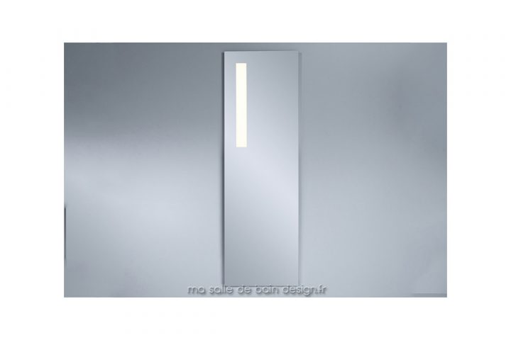 Miroir Lumineux Led Vertical Pour Salle De Bains Haut De 150 Cm Environ avec Miroir Éclairant Salle De Bain