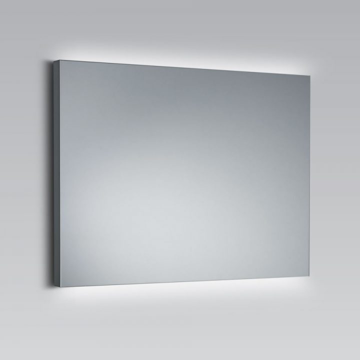 Miroir Rectangulaire À Éclairage Led, Disponible En 4 Tailles destiné Miroir Éclairant Salle De Bain