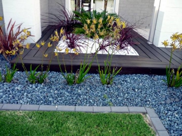 Modèle De Jardin Avec Galets En 26 Exemples Inspirants avec Modele De Jardin Avec Galets