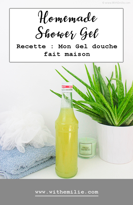 Mon Gel Douche Fait Maison | Recette Facile – With Emilie tout Diy Gel Douche