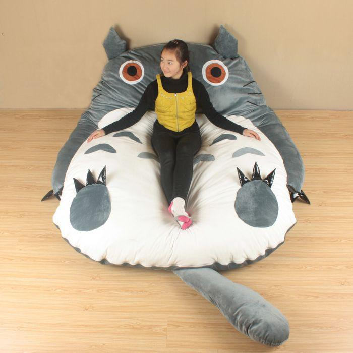 My Neighbor Totoro Bed Kids Toys Totoro Double Bed Cushion tout Coussin Totoro Geant