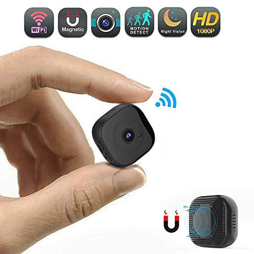 Myxmy Mini Caméra Cachée Espion Full Hd 1080P Avec pour Camera Cachee Maison