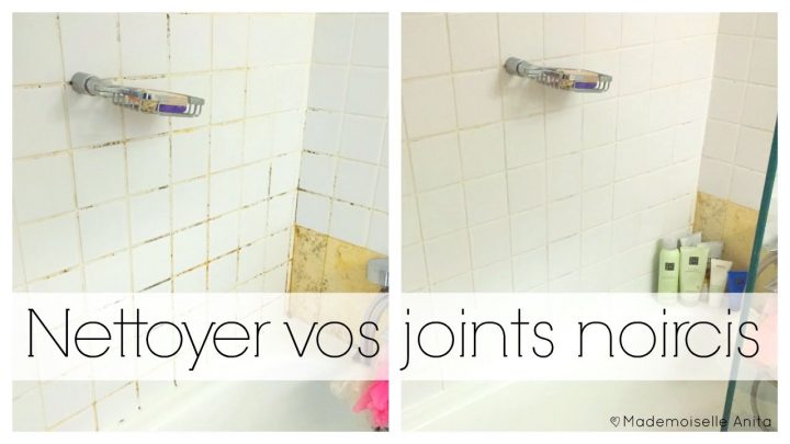 Nettoyer Vos Joints Noircis! Vidéo Astuce serapportantà Blanchir Joint Salle De Bain