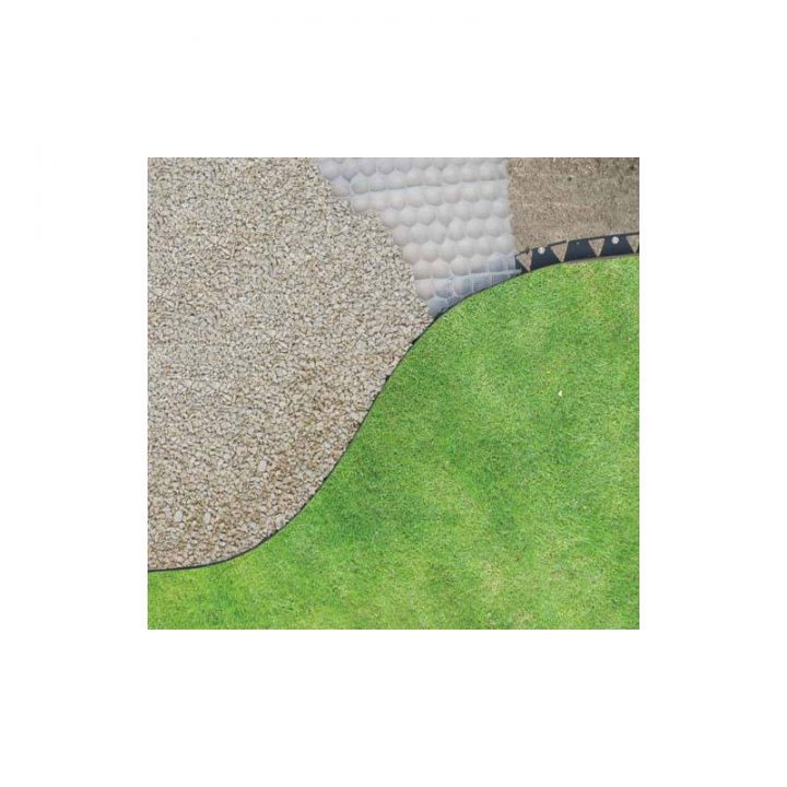 Nidaborder Curve, Bordure En Pvc – Nidaplast De Chez concernant Bordure Ecoplast Pvc