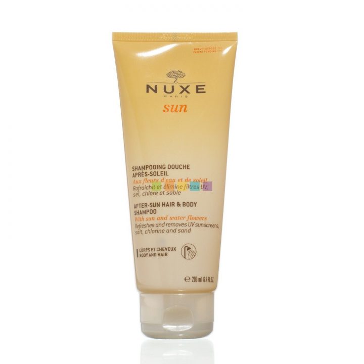 Nuxe Sun Shampooing Douche Après-Soleil | 200 Ml dedans Oreille Bouchée Après La Douche