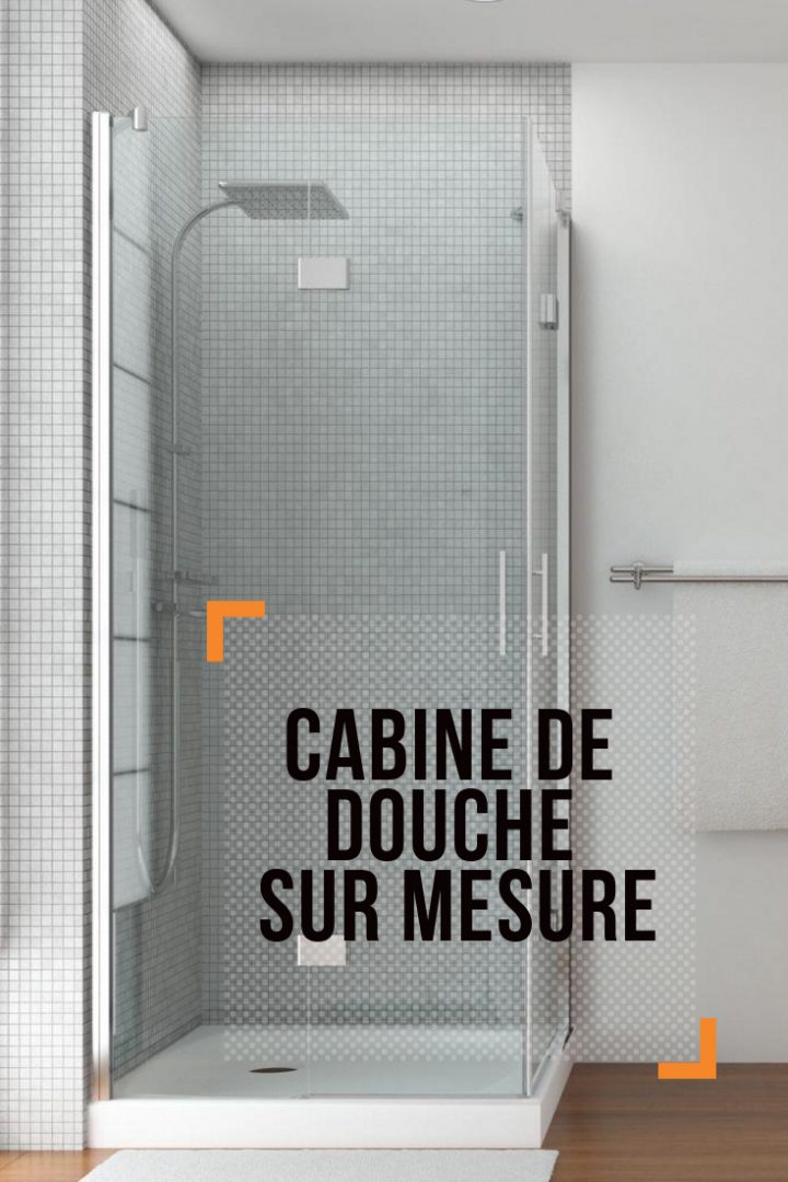 Optez Pour La Cabine De Douche Sur Mesure Avec Creaglass avec Cabine De Douche Sur Mesure