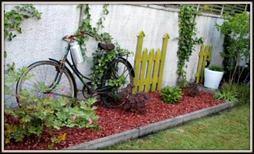 Palette Version Déco Au Jardin / Pallet As Garden destiné Deco Jardin