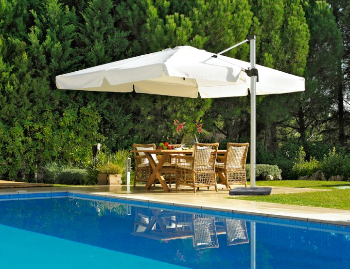 Parasol Para Girar Con Facilidad Según Avanza El Sol intérieur Novoceram Outdoor Leroy Merlin