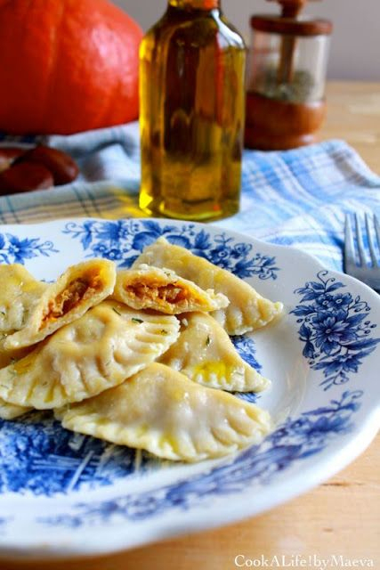 (Pas À Pas) Ravioli Potiron, Châtaignes Et Ricotta 100% avec Siege Potiron